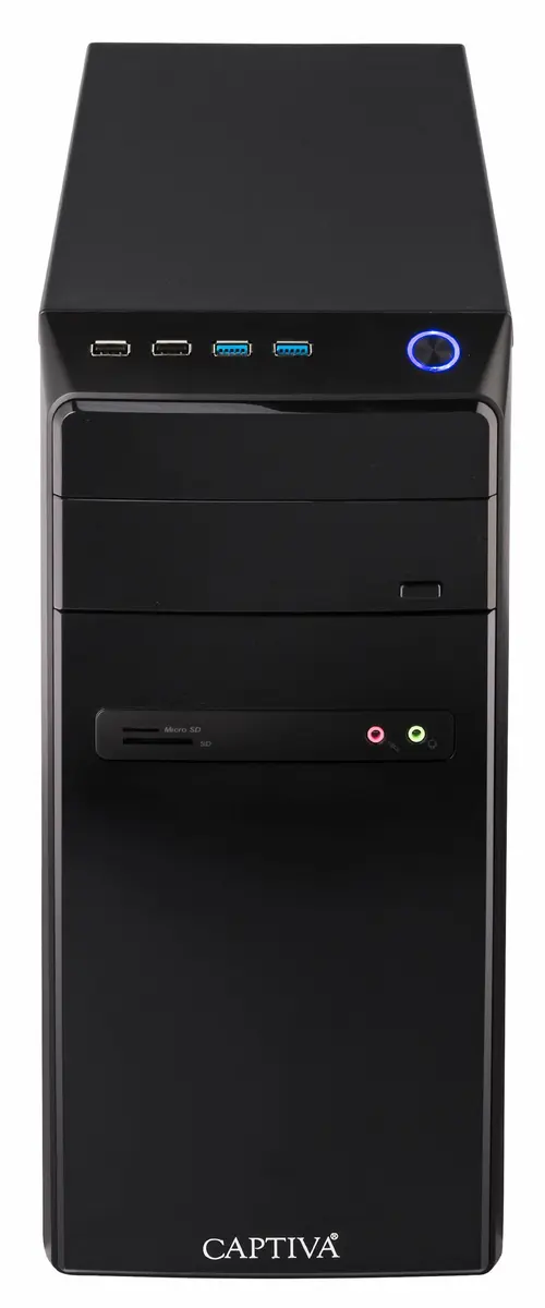 Настольный ПК Captiva 103528 AMD Ryzen 5 3400G 8ГБ 250ГБ SSD Photo 3