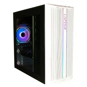 Captiva 103531 Desktop Computer AMD Ryzen 5 3400G 32GB RAM 2TB SSD White