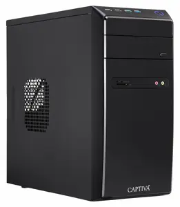 Captiva 103584 dators ar AMD Ryzen 5 3400G procesoru, 16 GB DDR4 RAM, 2 TB SSD, AMD Radeon grafiku un Windows 11 Home