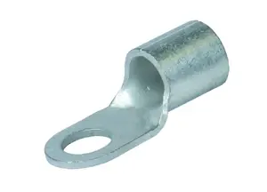 Intercable ICQ358 Tubular Ring Lug Straight Silver 100-Pack