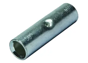 Intercable ICR25V Butt Connector Straight Steel 7 mm Inner Diameter 1 cm Outer Diameter 40 mm Length 50 Pack
