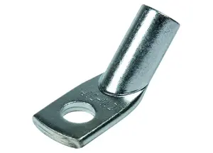 Intercable ICR701245 Angled Tubular Ring Lug 45° 70mm² M12 Tinned Steel