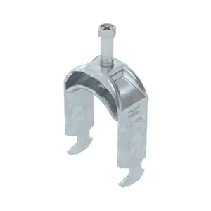 OBO Bettermann 1186042 Stainless Steel Cable Clamp for Maximum Bundle Diameter 4.6 cm