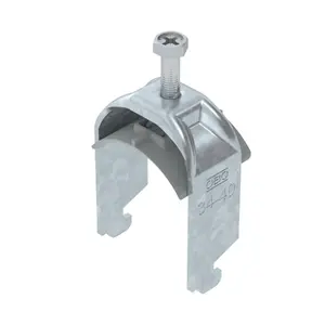 OBO Bettermann 1187232 Cable Clamp Stainless Steel 4 cm Maximum Bundle Diameter