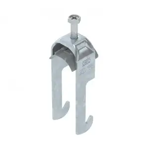 OBO Bettermann 1187720 Steel Cable Clamp for 2.2 to 2.8 cm Bundle Diameter