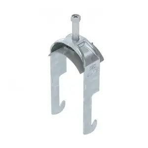 OBO Bettermann 1187744 Steel Cable Clamp for 4.6 to 5.2 cm Bundle Diameter