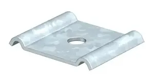 OBO Bettermann 6015263 Cable Clamp Made of Steel with Zinc Finish