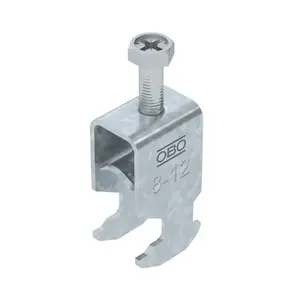 Obo Bettermann 1186002 Stainless Steel Cable Clamp for 1.2 cm Bundle Diameter