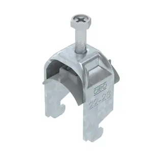 OBO Bettermann 1187220 Cable Clamp Stainless Steel 2.8 cm Bundle Diameter
