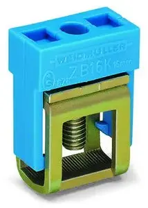 Wago 210-281 Terminal Block Blue