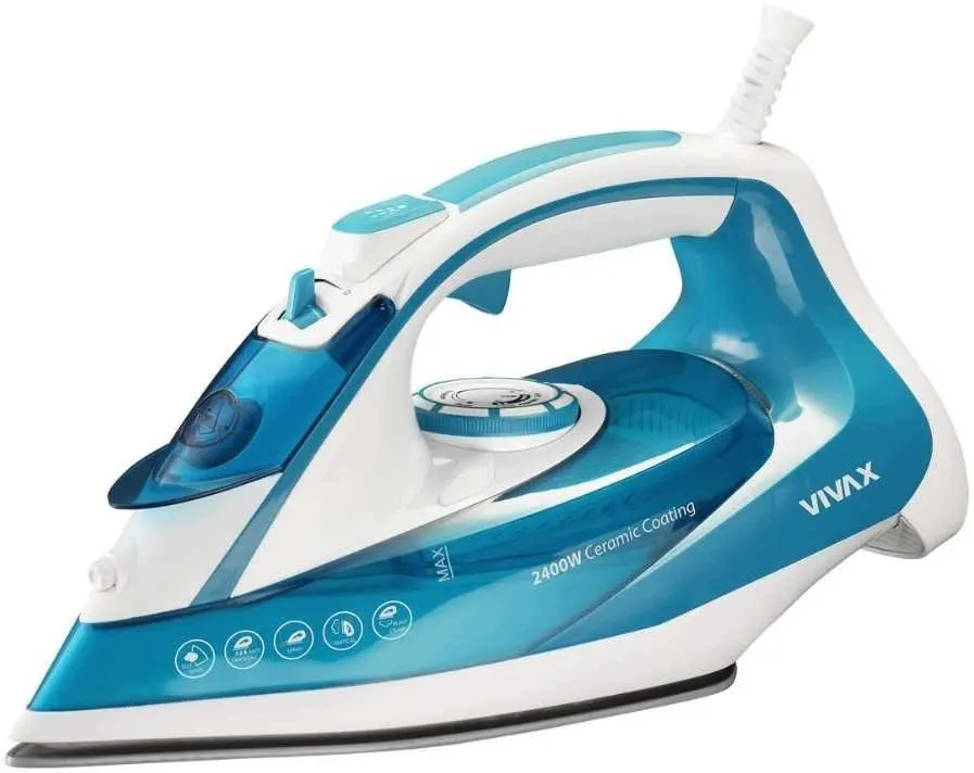 Vivax IR-2400CB tvaika gludeklis 2400W baltā