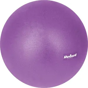 Rebel Active RBA-3103-PU Мини гимнастический мяч для пиatesа и реабилитации 25см фиолетовый с ручным насосом