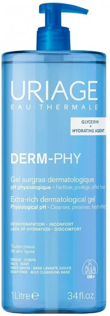 Uriage Sejas attīrošais gels 1000ml, 3661434034800