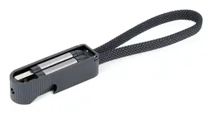 TROIKA PRACTICABLE USB cable USB C to USB C 60W Black TRCBL24/BK