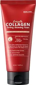 Bergamo Triple Collagen очищающая пенка для лица