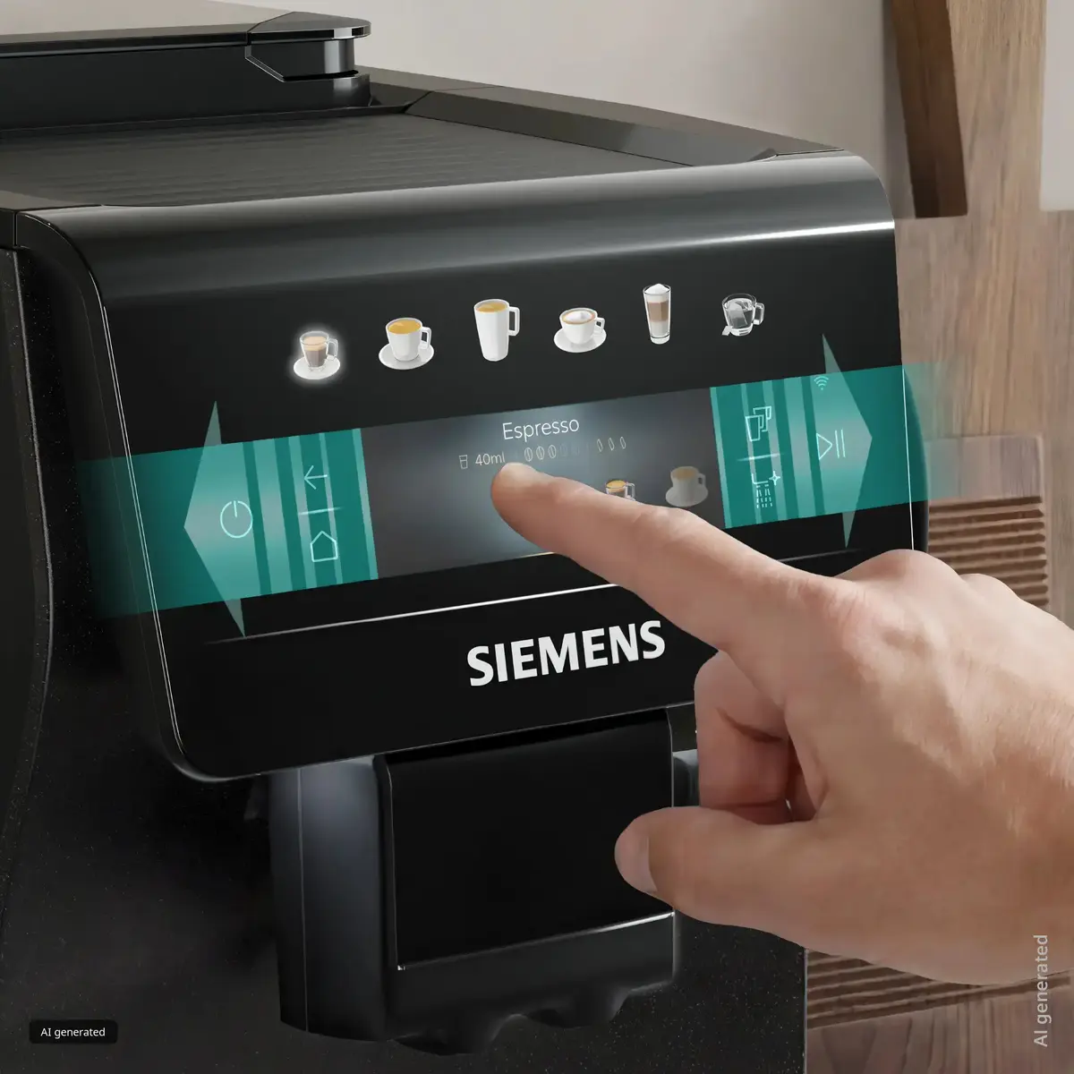 Siemens EQ600 iAroma TP603E08 kafijas aparāts Photo 2