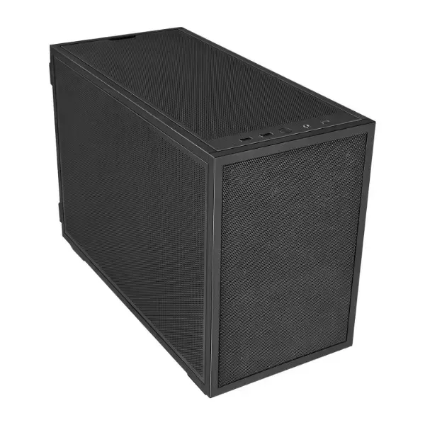Datora korpuss Lian Li B4-mATX Mesh Mini Tower Black Photo 2