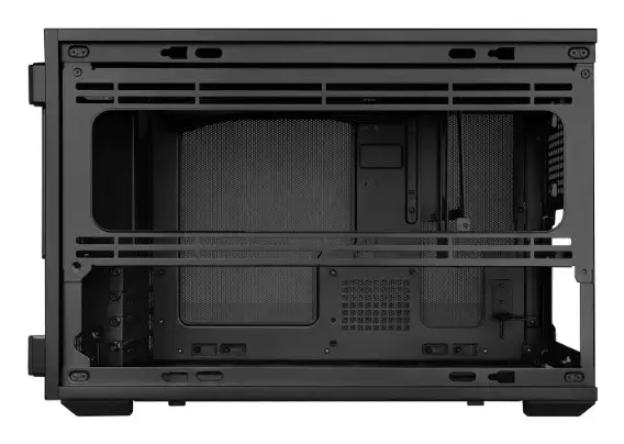 Datora korpuss Lian Li B4-mATX Mesh Mini Tower Black Photo 5