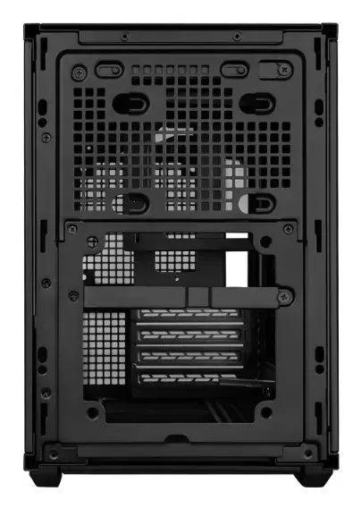 Datora korpuss Lian Li B4-mATX Mesh Mini Tower Black Photo 6