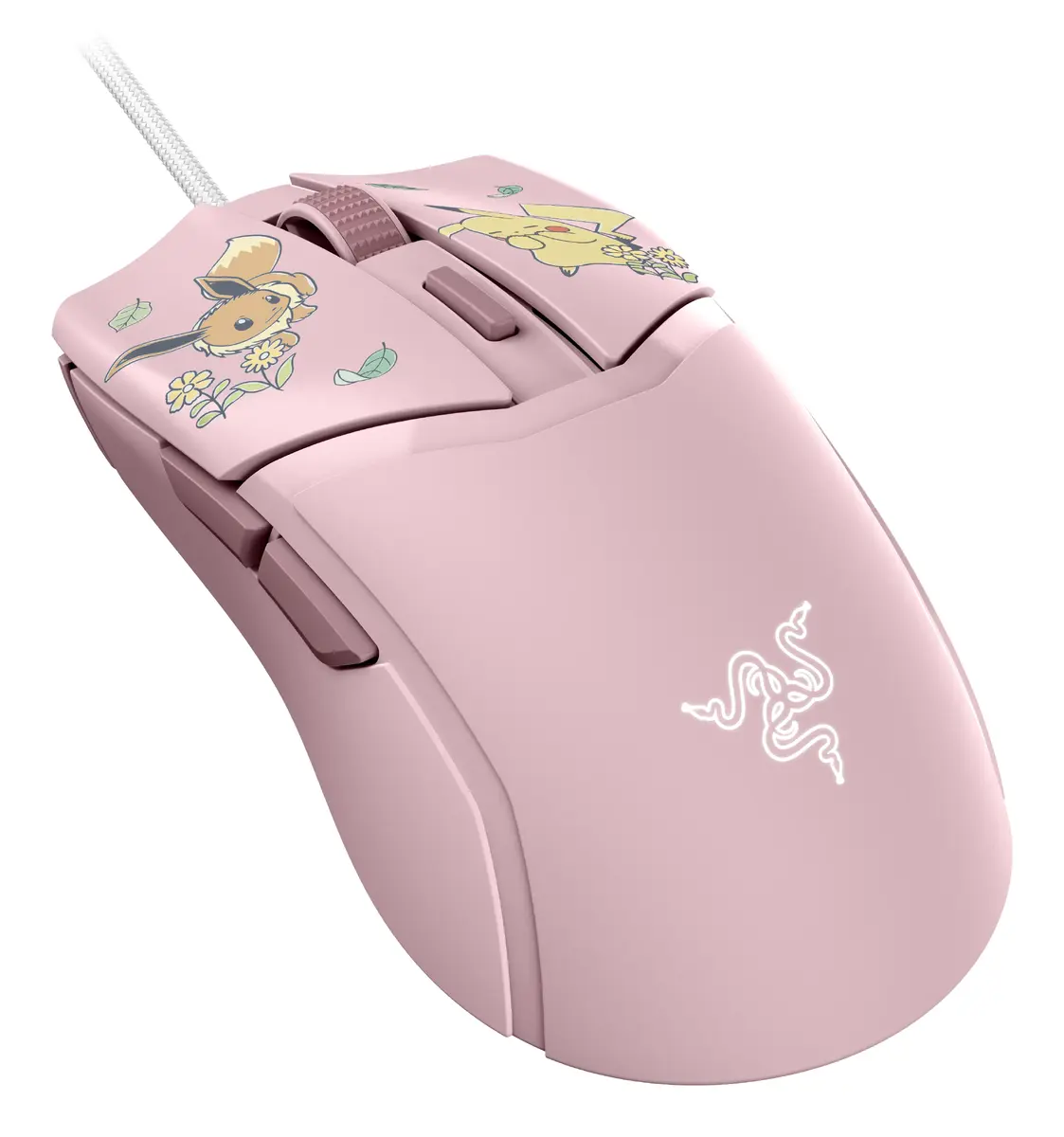 Razer Cobra – Pikachu & Eevee Edition mouse RZ01-04650900-RUEA Photo 3