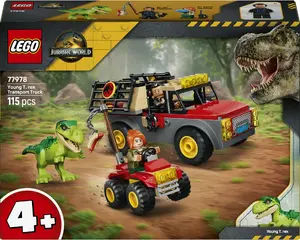 LEGO Jurassic World Ciężarówka do transportu młodego tyranozaura (77978)