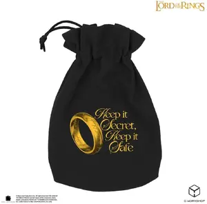Q-Workshop Lord of the Rings The One Ring Keep It Secret Dice Bag