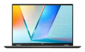 Asus Vivobook 16 Flip TP3607SA-PS77T Hybrid 2-in-1 Laptop Intel Core Ultra 7 258V 16 Inch 3K Touchscreen 32GB RAM 1TB SSD Windows 11 Home