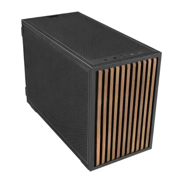 Datora korpuss Lian Li B4-mATX Wood Mini Tower Photo 2