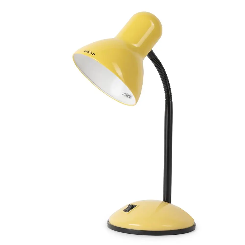 Avide Basic Simple Dzeltena Galda Lampa