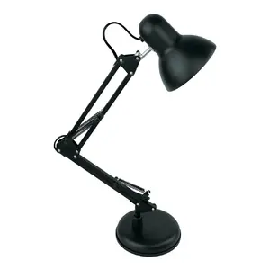 Avide Basic Vintage Table Lamp ABLDL-VINTE27-PC-B-60W Black Plastic E27 Max 60W