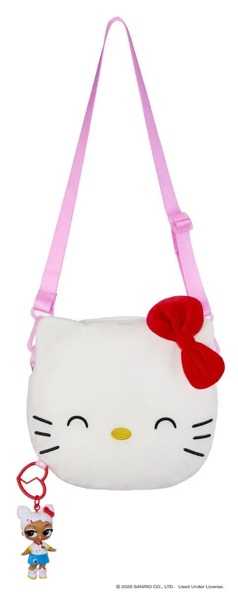 L.O.L. Surprise! Hello Kitty BIG Reversible Plush MGA Photo 10