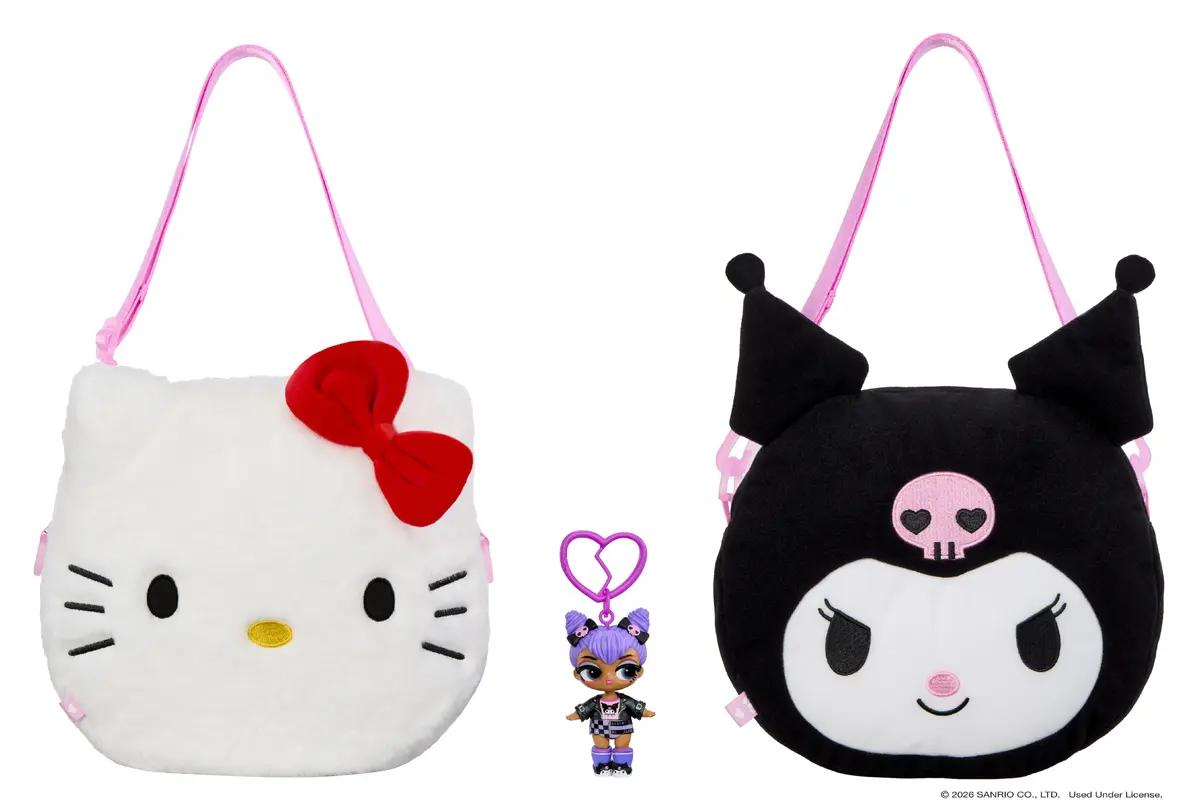 L.O.L. Surprise! Hello Kitty BIG Reversible Plush MGA Photo 14