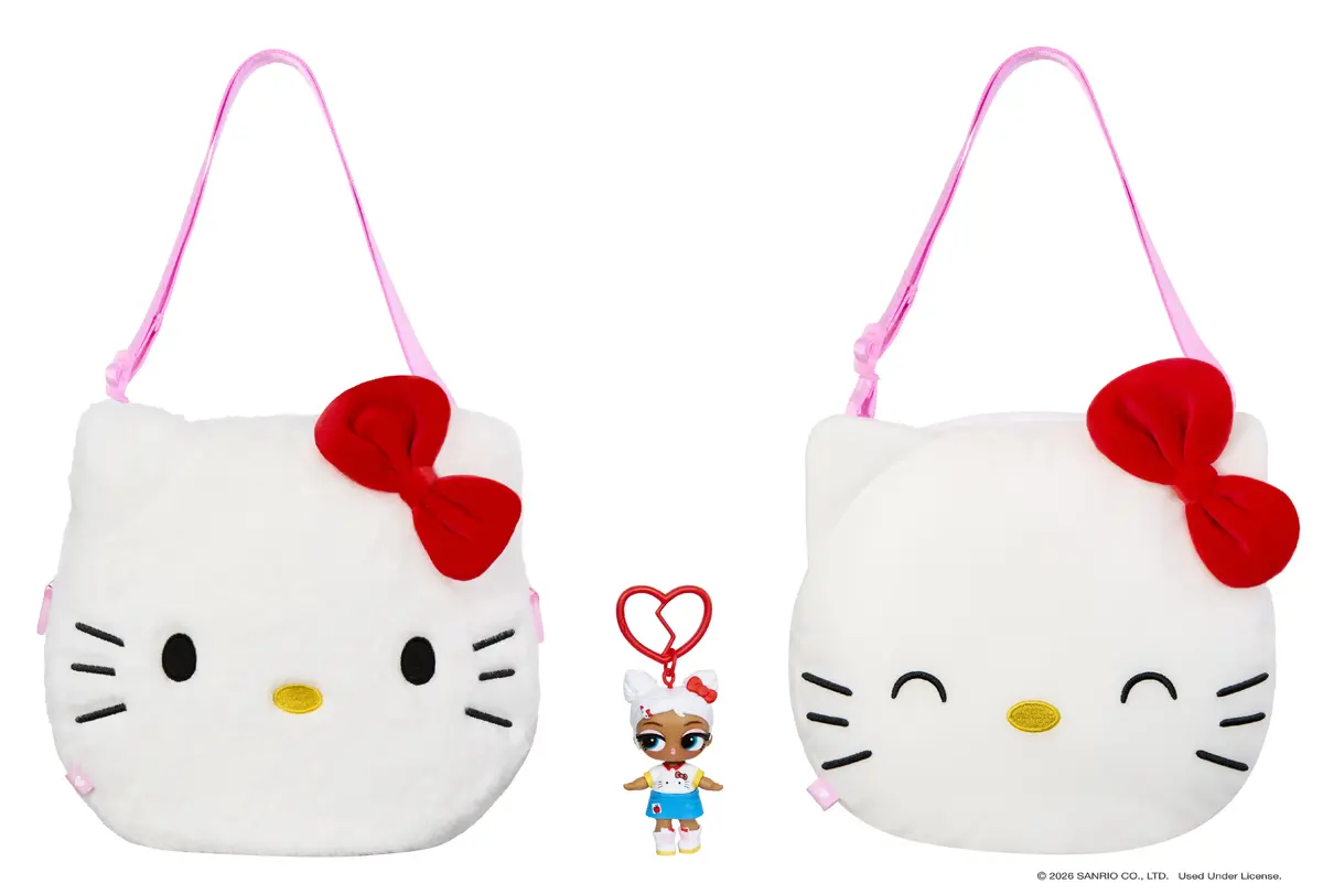 L.O.L. Surprise! Hello Kitty BIG Reversible Plush MGA Photo 15