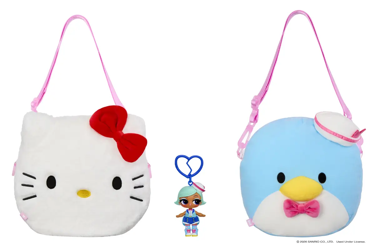 L.O.L. Surprise! Hello Kitty BIG Reversible Plush MGA Photo 16