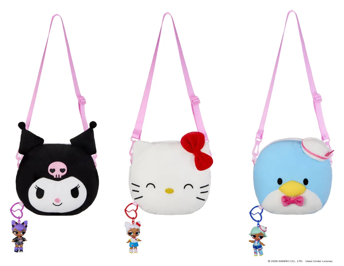 L.O.L. Surprise! Hello Kitty BIG Reversible Plush MGA Photo 18