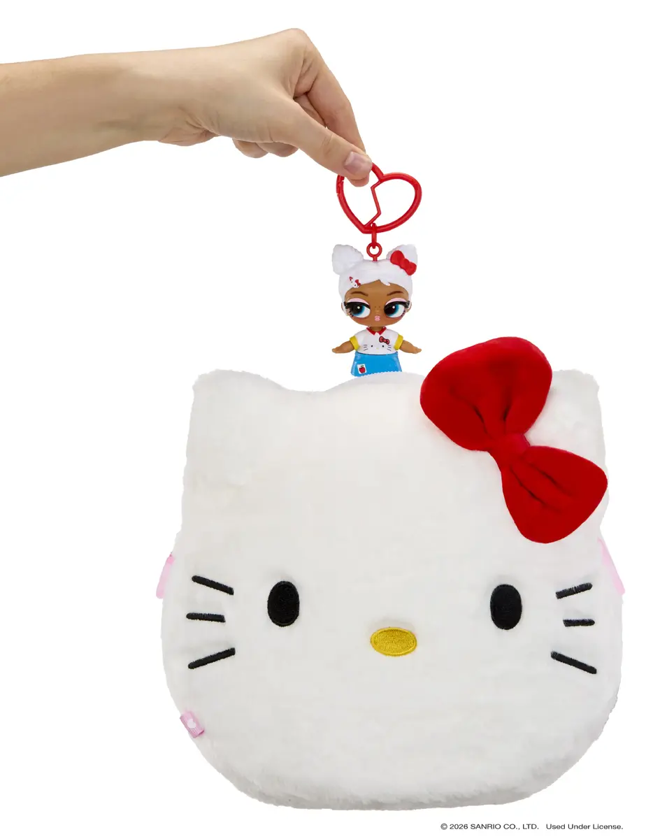 L.O.L. Surprise! Hello Kitty BIG Reversible Plush MGA Photo 19