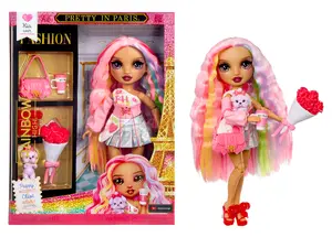 MGA Entertainment Rainbow High Pretty in Paris Fashion Kia Hart Soft Pink Female Fashion Doll