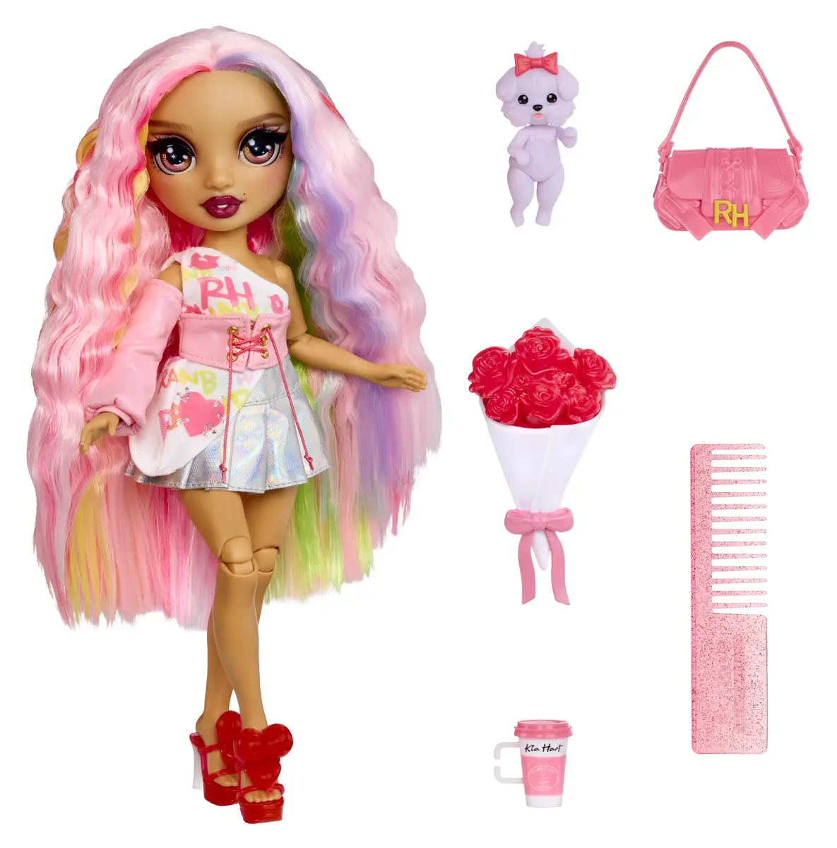 Rainbow High Pretty in Paris Fashion Kia Hart Doll MGA Photo 2