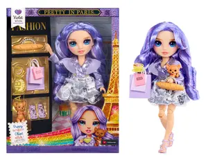 MGA Entertainment Rainbow High Pretty in Paris Fashion Doll Violet Willow Multicolour Purple 280 mm Plastic