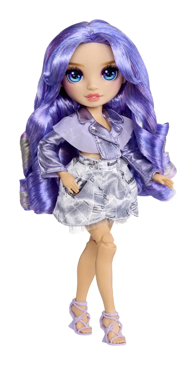 MGA Entertainment Rainbow High Violet Willow Doll Photo 4