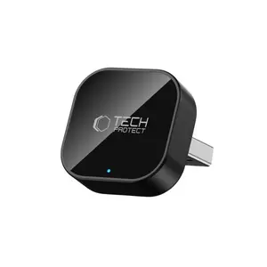 Tech-Protect CA01 Wireless CarPlay and Android Auto Adapter with Bluetooth 5.4 and 5.8 GHz WiFi