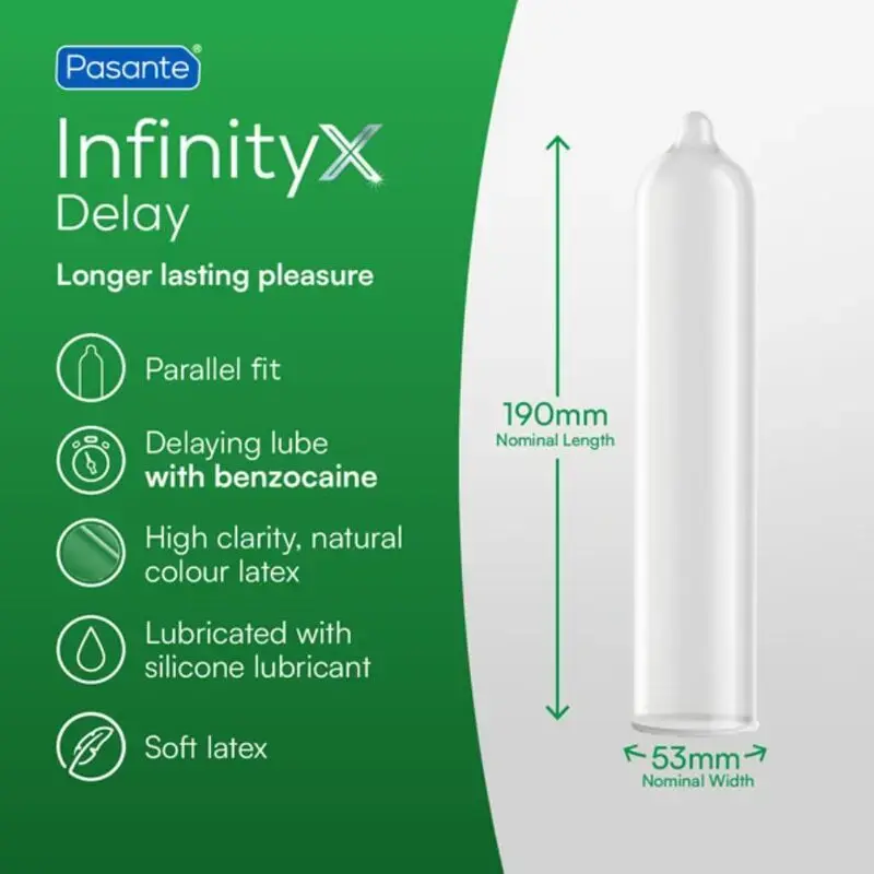 PASANTE Delay Infinity Condoms 144 Pack Photo 4