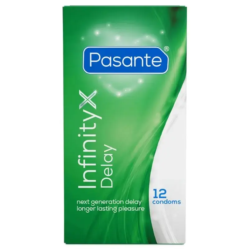 PASANTE Delay Infinity Prezervatīvi 12 gabali Photo 4