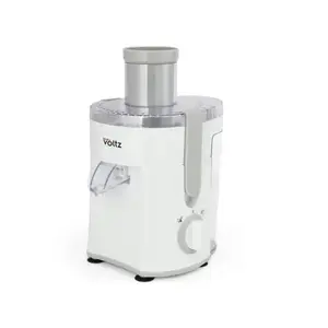 Oliver Voltz 5OV51160CW Electric Juicer 400W White with Stainless Steel Blade and 2 Speeds