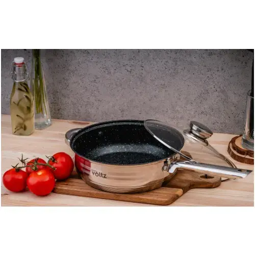 Набор посуды Oliver Voltz 5V1210R20B из нержавеющей стали, 20 предметов Photo 4