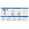 ACT AC8362 Dual Monitor Arm Essentials Photo 7