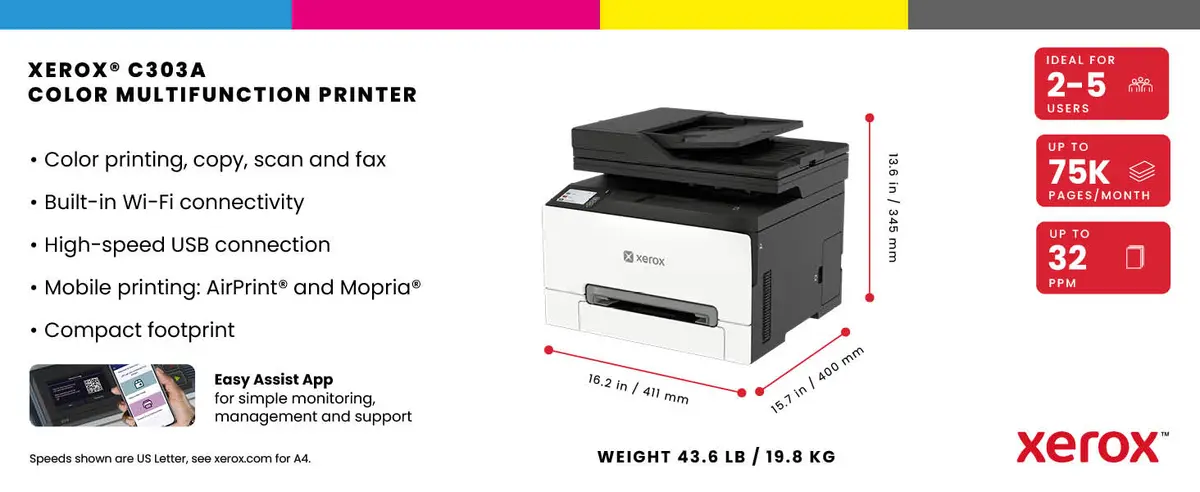 Цветной лазерный принтер Xerox C303a Photo 7
