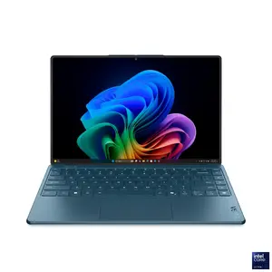 Lenovo Yoga Slim 9 14ILL10 Laptop with 14-inch 4K Touch Display, Intel Core Ultra 7 258V Processor, 32GB RAM, 1TB SSD, Windows 11 Home, and Tidal Teal Finish