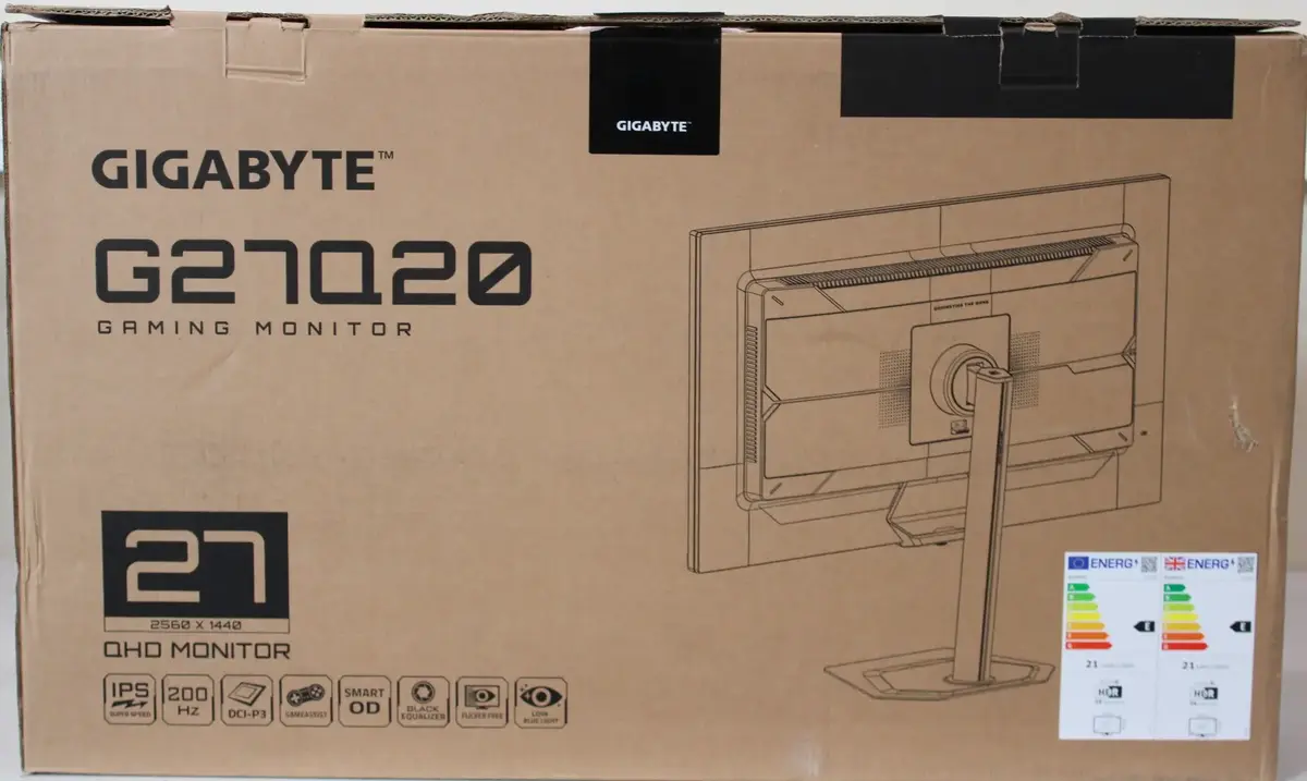 GIGABYTE G27Q20 EKSO 2000001431740 Photo 4