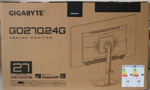 SALE OUT. GIGABYTE MONITOR 27" WOLED GO27Q24G | Gigabyte SALE OUT. | GO27Q24G | 27 " | WOLED | QHD | 240 Hz | 0.03 ms | 2560 x 1440 pixels | HDMI ports quantity 2 | Warranty 36 month(s) | DAMAGED PACKAGING, DEMO